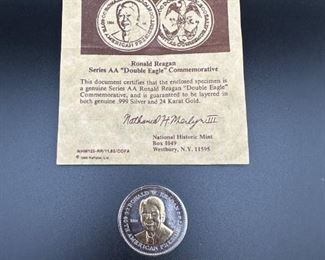 Ronald Reagan Presidential Commemorative Coin (1986)