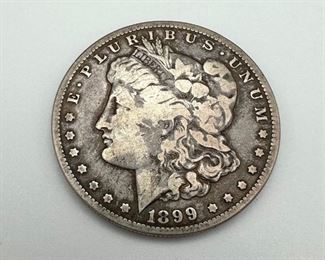 1899-O US Morgan Silver Dollar