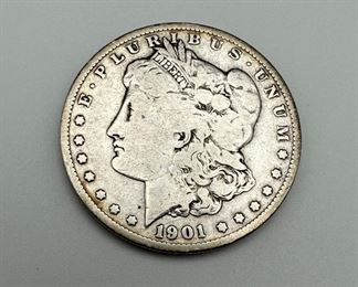 1901-S US Morgan Silver Dollar
