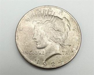  1924 Peace Dollar