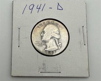 1941-D Quarter