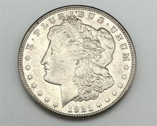 1921-S US Morgan Silver Dollar
