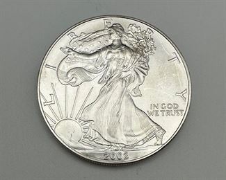 2002 1 oz. American Silver Eagle