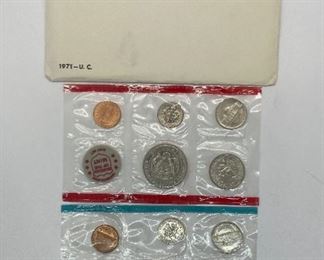  1971 U.S. Mint Uncirculated Set