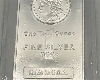  Morgan Dollar Silver Bar