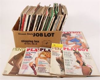 Penthouse Playboy Club Magazine Lot
