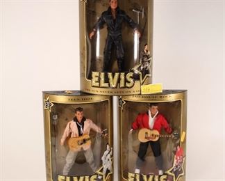 3pc Elvis Presley Figures
