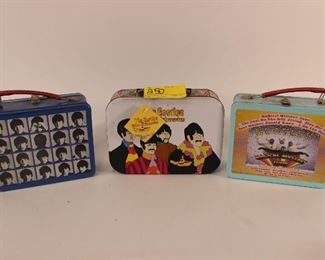 3pc Beatles Lunchboxes - No thermoses