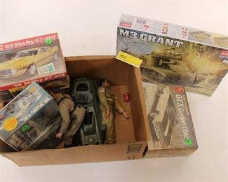  Car Models & Army Toys