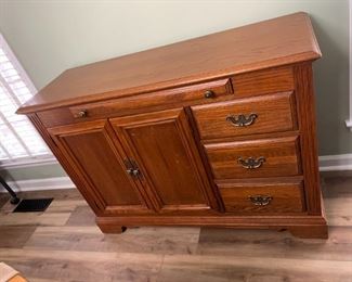 #15	Broyhill Buffet w/3 drawers & 1 pull-out server & 2 doors w/1 shelf - 50x17x36T	 $275.00 
