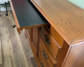 #15	Broyhill Buffet w/3 drawers & 1 pull-out server & 2 doors w/1 shelf - 50x17x36T	 $275.00 
