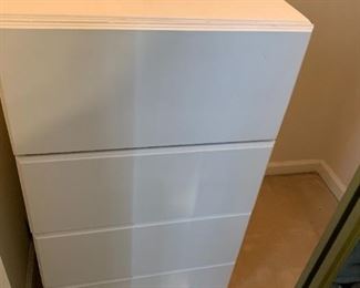 #21	Wood 4 Drawer Storage Cabinet - Handmade - 22x25x41	 $75.00 
