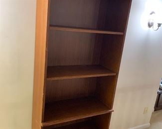 #28	5  shelf Bookcase - 30x13x78   - You move downstairs	 $75.00 
