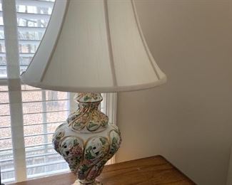 #37	Café De Monde Lamp - Made in Italy - 28" Tall	 $200.00 

