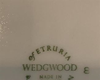 #72	Etruria Wedgewood Soup Toureen w/Underplate and Ladle 	 $75.00 
