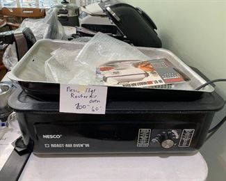#73	Nesco Roast-AirOven 18q 	 $60.00 
