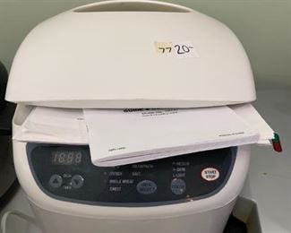 #77	Kitchen Pro Bread Maker	 $20.00 
