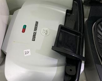 #76	George Foreman Grill	 $20.00 

