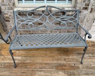 #90	Heavy Metal Loveseat - 50" Long	 $125.00 
