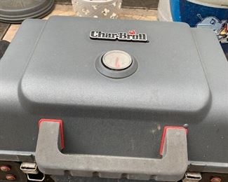#95	Char-broil Portable Grill w/propane Tank 	 $40.00 
