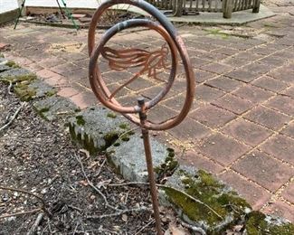 #109	Standing Copper Sprinkler w/dragonfly Design	 $20.00 
