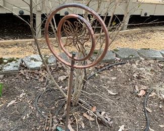 #110	Standing Copper Sprinkler w/butterfly Design	 $20.00 
