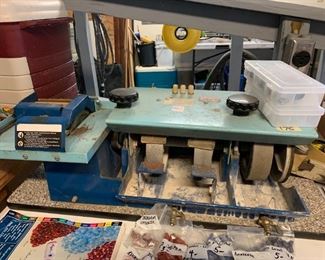 #120	Raytech - Shaw Faceter w/multiple disc  w/light	 $250.00 
