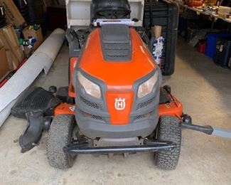 #128	Husqvarna LGT2654 54"Cut Riding Mower - working	 $2,500.00 
