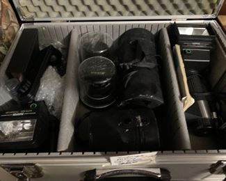 #164	Vtg. Nikon Camera & Accessories	 $200.00 
