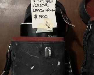 #166	Nikon Refex Nikkor Lensw/case	 $180.00 
