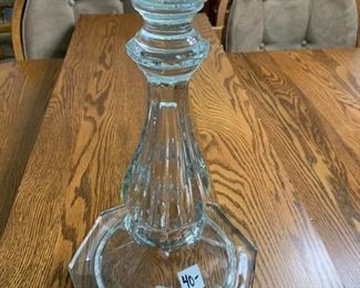 #172	Heavy crystal Base - 14"Tall	 $40.00 
