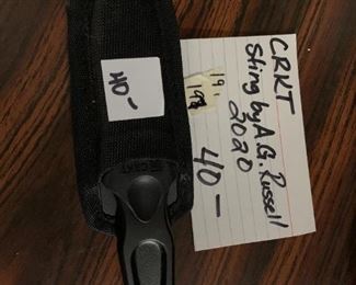 #197	CRKT Sting by A.G. Russell Knife	 $40.00 
