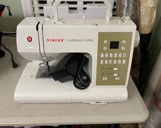 #62	Singer Confidence Quilter 	 $100.00 
