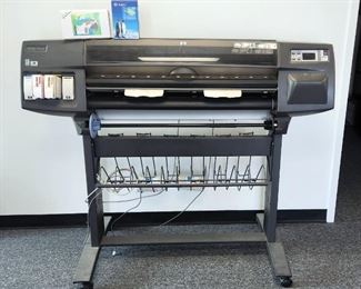 Hewlett Packard Designjet 1055cm Plus C6075B Large Format Printer,