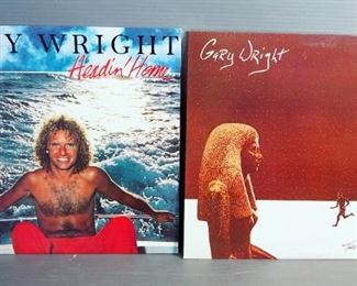 LPs Gary Wright Including Headin Home, Extraction, Touch And Gone, The Right Place, And The Light Of Smiles