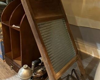 Old Glass washboard