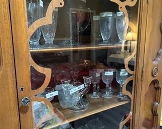 Lots of clear Iris glass 