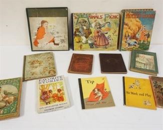 	GROUP OF ASSORTED ANTIQUE CHILDREN BOOKS
