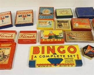 	VINTAGE GROUP OF ASSORTED BOXED GAMES
