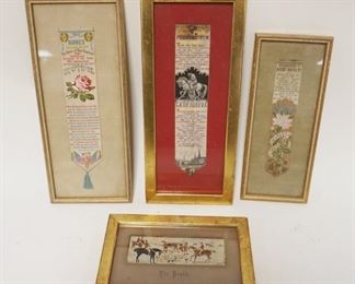 1174	LOT OF 4 FRAMED STEVENGRAPHS
