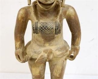 1210	CONTEMPORARY MYAN LIKE COMPOSITE STATUE, APPROXIMATELY 26 IN
