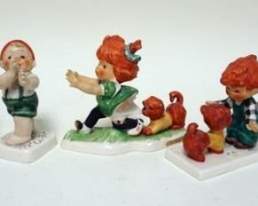 1269	GOEBEL FIGURINES, LOT OF 6, LARGEST APPROXIMATELY 5 1/2 IN H
