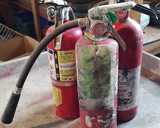3 Fire Extinguishers