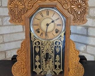 Antique Ingraham Mantle Clock