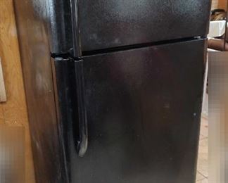 Black Frigidaire Freezer Refrigerator Combo