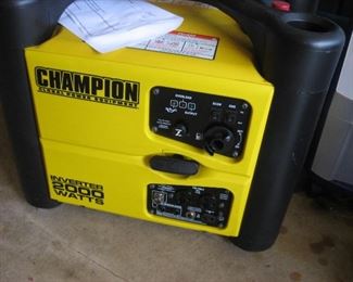 Champion new generator