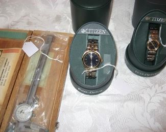 2 Citizen eco drive watches