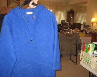 LLBean womens blue coat