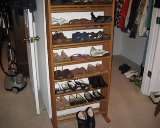 Lots of nice womens shoes and mens