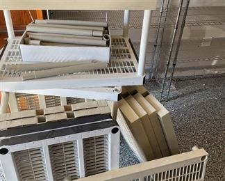 Adjustable Plastic Shelving